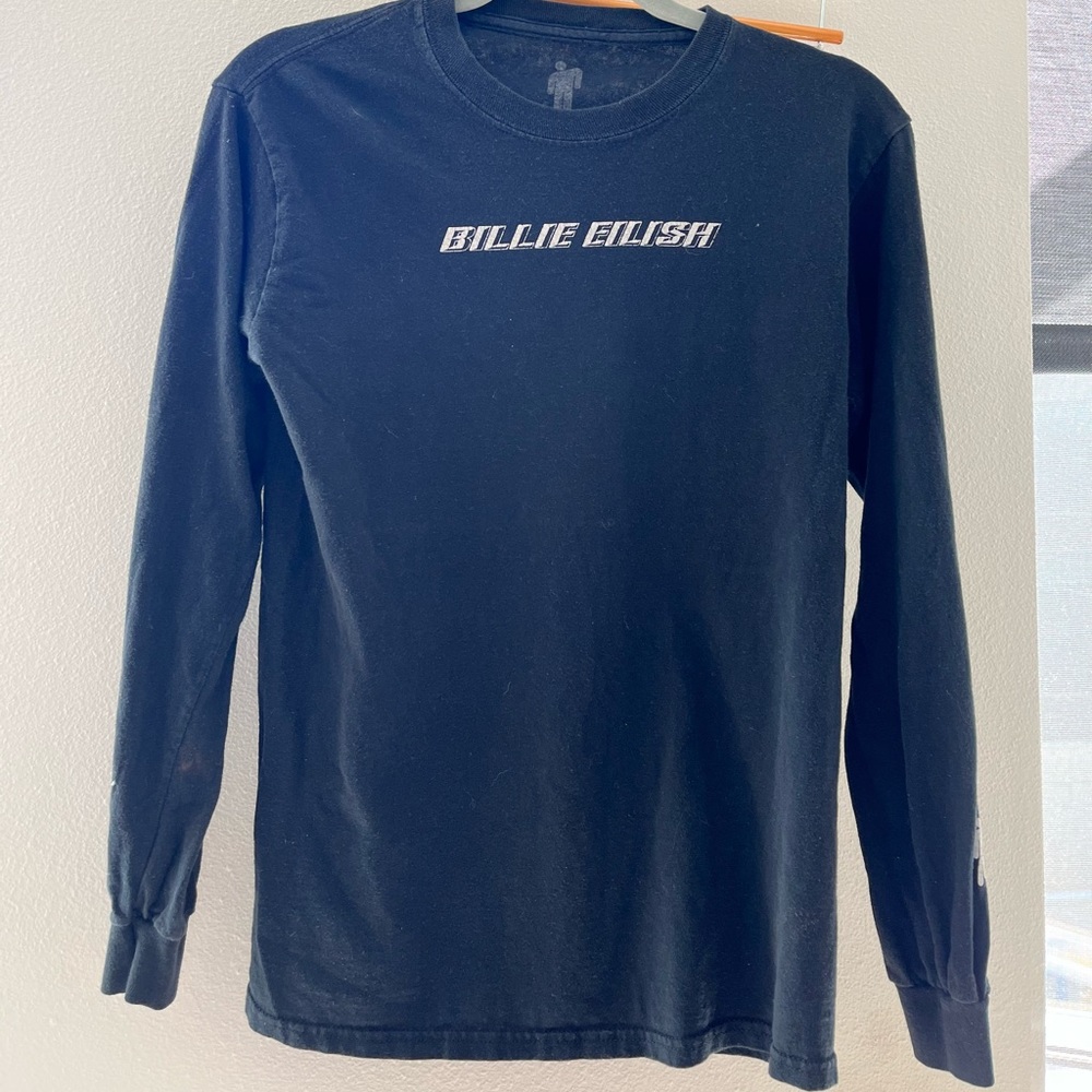 UO Billie Eilish black long sleeve tee